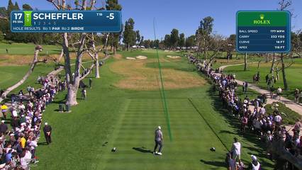 Scottie Scheffler | Round 3 | 17th hole | Shot 1 | 2026 The Genesis