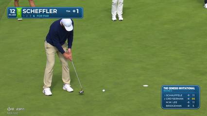 Scottie Scheffler | Round 2 | 12th hole | Shot 4 | 2026 The Genesis