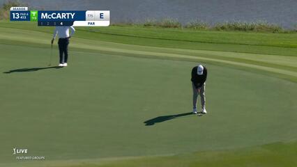 Matt McCarty | Round 1 | 13th hole | Shot 4 | 2024 The RSM Classic