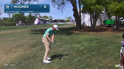 Mackenzie Hughes | Round 3 | 18th hole | Shot 2 | 2025 Valspar