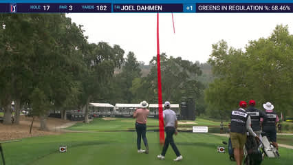 Joel Dahmen | Round 1 | 17th hole | Shot 1 | 2025 Procore