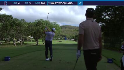 Gary Woodland | Round 3 | 4th hole | Shot 1 | 2025 Sony Open