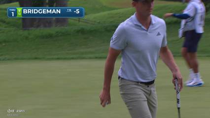 Jacob Bridgeman | Round 2 | 1st hole | Shot 3 | 2026 John Deere