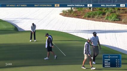 Matt Fitzpatrick | Round 1 | 1st hole | Shot 5 | 2025 THE PLAYERS