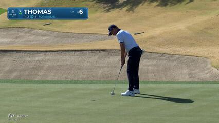 Justin Thomas | Round 2 | 1st hole | Shot 3 | 2025 The American Express