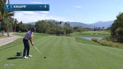 Jake Knapp | Round 1 | 7th hole | Shot 3 | 2025 Mexico Open