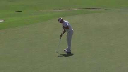 Bernhard Langer | Round 1 | 14th hole | Shot 5 | 2025 Chubb Classic