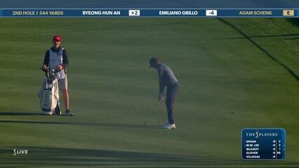 Adam Schenk | Round 2 | 2nd hole | Shot 3 | 2025 THE PLAYERS