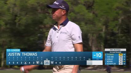 Justin Thomas | Round 2 | 12th hole | Shot 4 | 2025 RBC Heritage