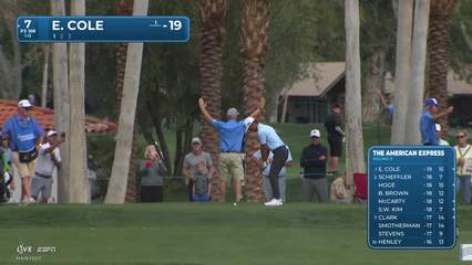 Eric Cole | Round 3 | 7th hole | Shot 1 | 2026 The American Express