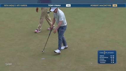 Robert MacIntyre | Round 3 | 15th hole | Shot 3 | 2026 THE PLAYERS