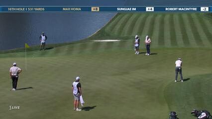 Max Homa | Round 1 | 16th hole | Shot 4 | 2025 THE PLAYERS