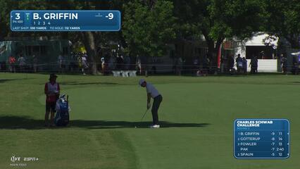 Ben Griffin | Round 2 | 3rd hole | Shot 2 | 2025 Charles Schwab