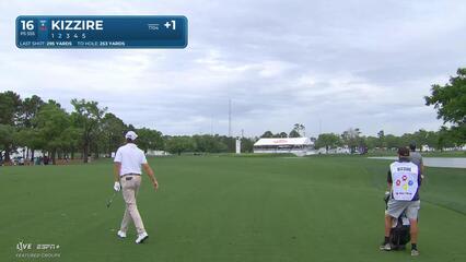 Patton Kizzire | Round 2 | 16th hole | Shot 2 | 2025 Houston Open