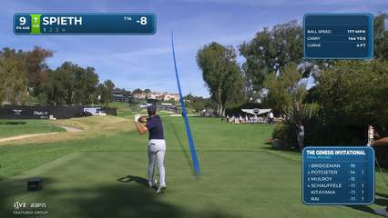 Jordan Spieth | Round 4 | 9th hole | Shot 1 | 2026 The Genesis