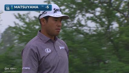 Hideki Matsuyama | Round 2 | 15th hole | Shot 5 | 2025 Truist Championship