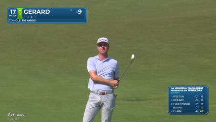 Ryan Gerard | Round 3 | 17th hole | Shot 3 | 2026 the Memorial