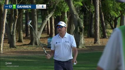 Joel Dahmen | 2023 Valspar | Round 2 | 17th hole | Shot 3