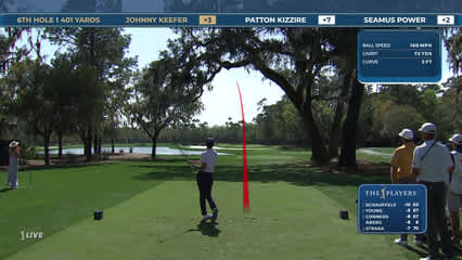 Johnny Keefer | Round 2 | 6th hole | Shot 1 | 2026 THE PLAYERS