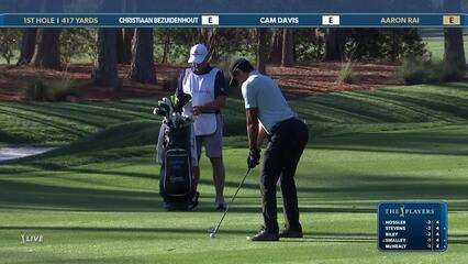 Aaron Rai | Round 1 | 1st hole | Shot 2 | 2025 THE PLAYERS