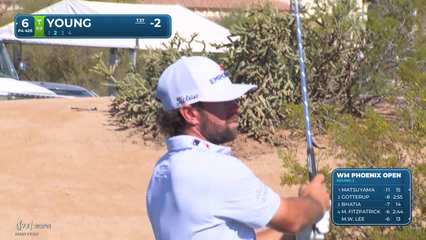 Cameron Young | Round 2 | 6th hole | Shot 2 | 2026 WM Phoenix Open