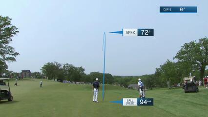 Miguel Angel Jiménez | Round 3 | 11th hole | Shot 2 | 2025 Principal