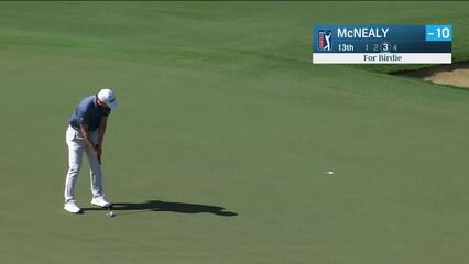 Maverick McNealy | Round 2 | 13th hole | Shot 3 | 2025 The Sentry