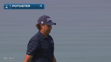 Aldrich Potgieter | Round 3 | 4th hole | Shot 4 | 2025 Farmers