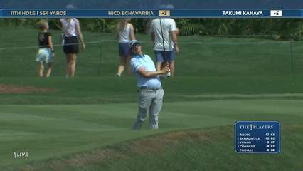 Nico Echavarria | Round 3 | 11th hole | Shot 2 | 2026 THE PLAYERS