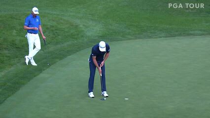 Dustin Johnson | 2020 THE NORTHERN TRUST | Round 4 | 17th hole | Shot 4