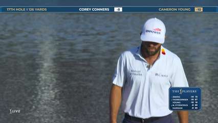 Cameron Young | Round 3 | 17th hole | Shot 2 | 2026 THE PLAYERS