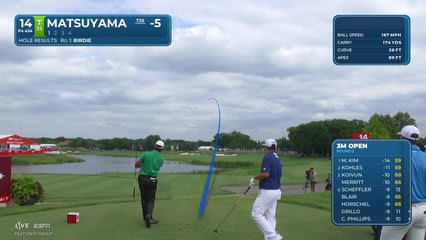 Hideki Matsuyama | Round 2 | 14th hole | Shot 1 | 2026 3M Open