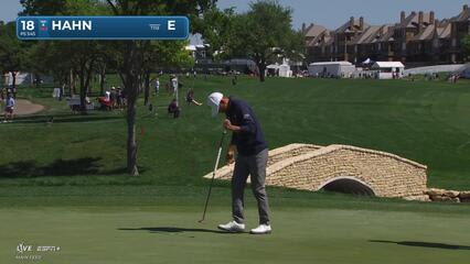 James Hahn | Round 2 | 18th hole | Shot 5 | 2025 THE CJ CUP