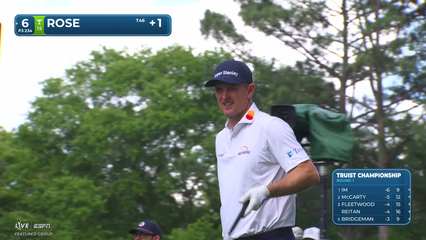 Justin Rose | Round 1 | 6th hole | Shot 1 | 2026 Truist Championship