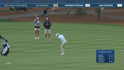 Lee Hodges | Round 2 | 15th hole | Shot 2 | 2026 THE PLAYERS