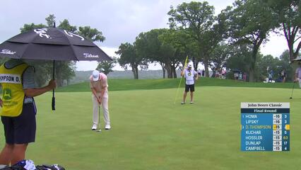 Davis Thompson | Round 4 | 3rd hole | Shot 3 | 2025 John Deere