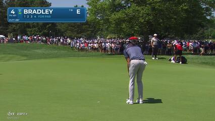 Keegan Bradley | Round 1 | 4th hole | Shot 4 | 2025 Travelers