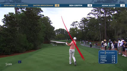 Jacob Bridgeman | Round 1 | 10th hole | Shot 1 | 2026 THE PLAYERS