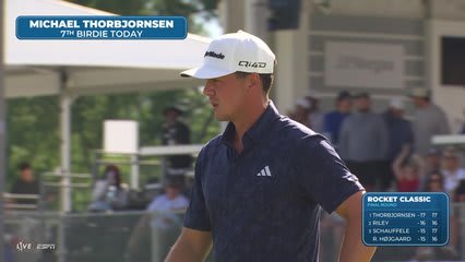 Michael Thorbjornsen | Round 4 | 18th hole | Shot 3 | 2026 Rocket Classic