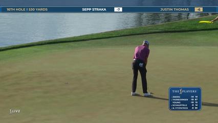 Justin Thomas | Round 3 | 16th hole | Shot 4 | 2026 THE PLAYERS