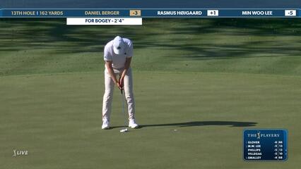 Daniel Berger | Round 1 | 13th hole | Shot 4 | 2025 THE PLAYERS