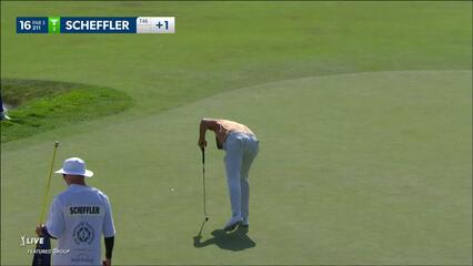 Scottie Scheffler | 2023 the Memorial | Round 2 | 16th hole | Shot 4