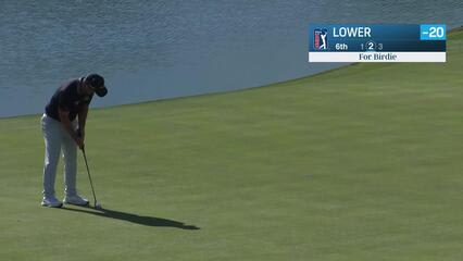 Justin Lower | Round 4 | 6th hole | Shot 2 | 2025 The American Express