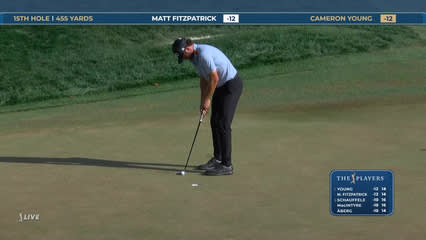 Cameron Young | Round 4 | 15th hole | Shot 4 | 2026 THE PLAYERS