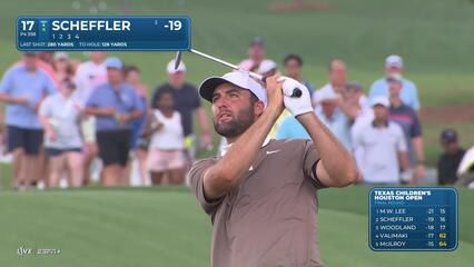 Scottie Scheffler | Round 4 | 17th hole | Shot 2 | 2025 Houston Open