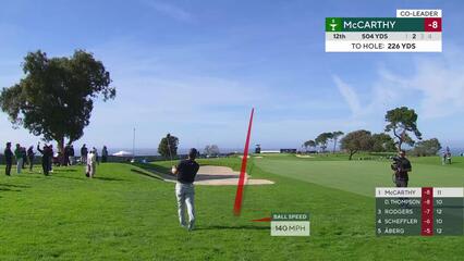 Denny McCarthy | Round 3 | 12th hole | Shot 2 | 2025 Genesis