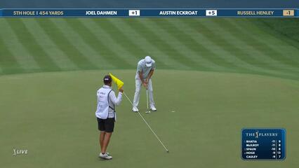 Russell Henley | Round 4 | 5th hole | Shot 4 | 2025 THE PLAYERS