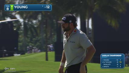 Cameron Young | Round 2 | 8th hole | Shot 5 | 2026 Cadillac