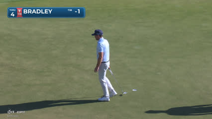 Keegan Bradley | Round 3 | 4th hole | Shot 4 | 2026 Valspar