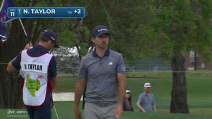 Nick Taylor | Round 2 | 11th hole | Shot 4 | 2025 Houston Open
